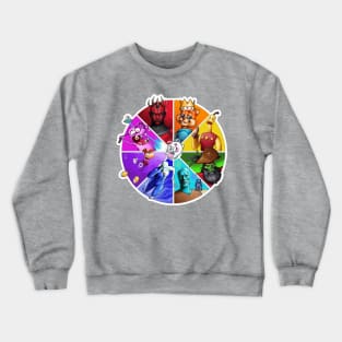 Color Wheel Crewneck Sweatshirt